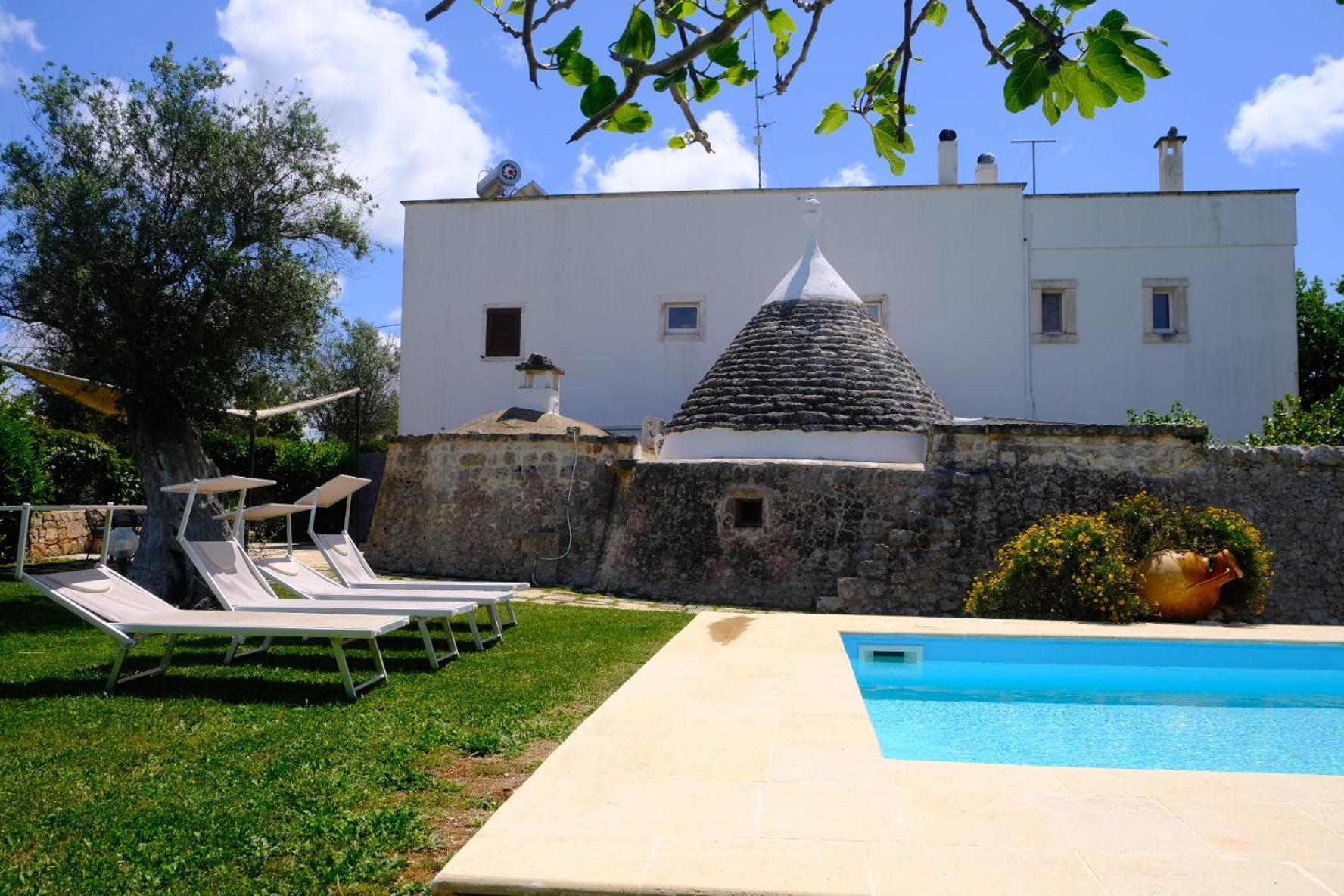 Terra Sessana Ville E Trullo Con Piscina Privata Ostuni Exteriér fotografie